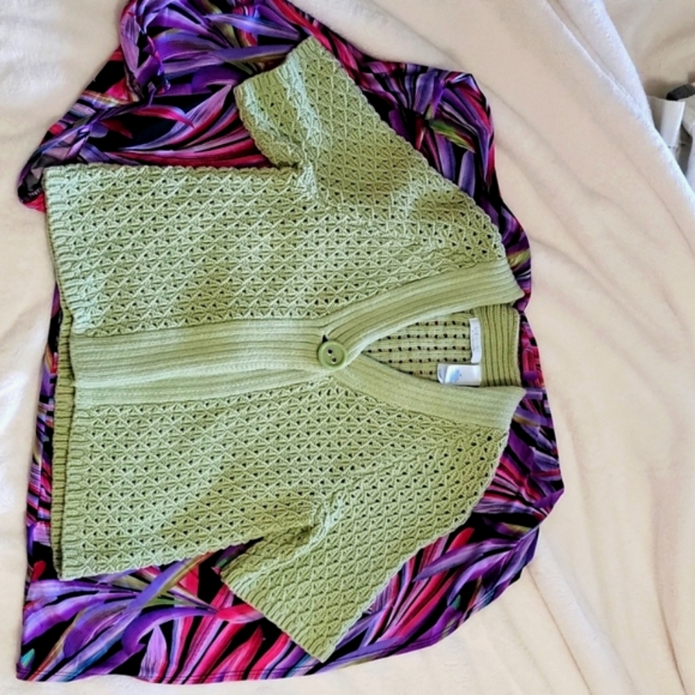 Women's LIZWEAR Sz Medium Summer Sweater